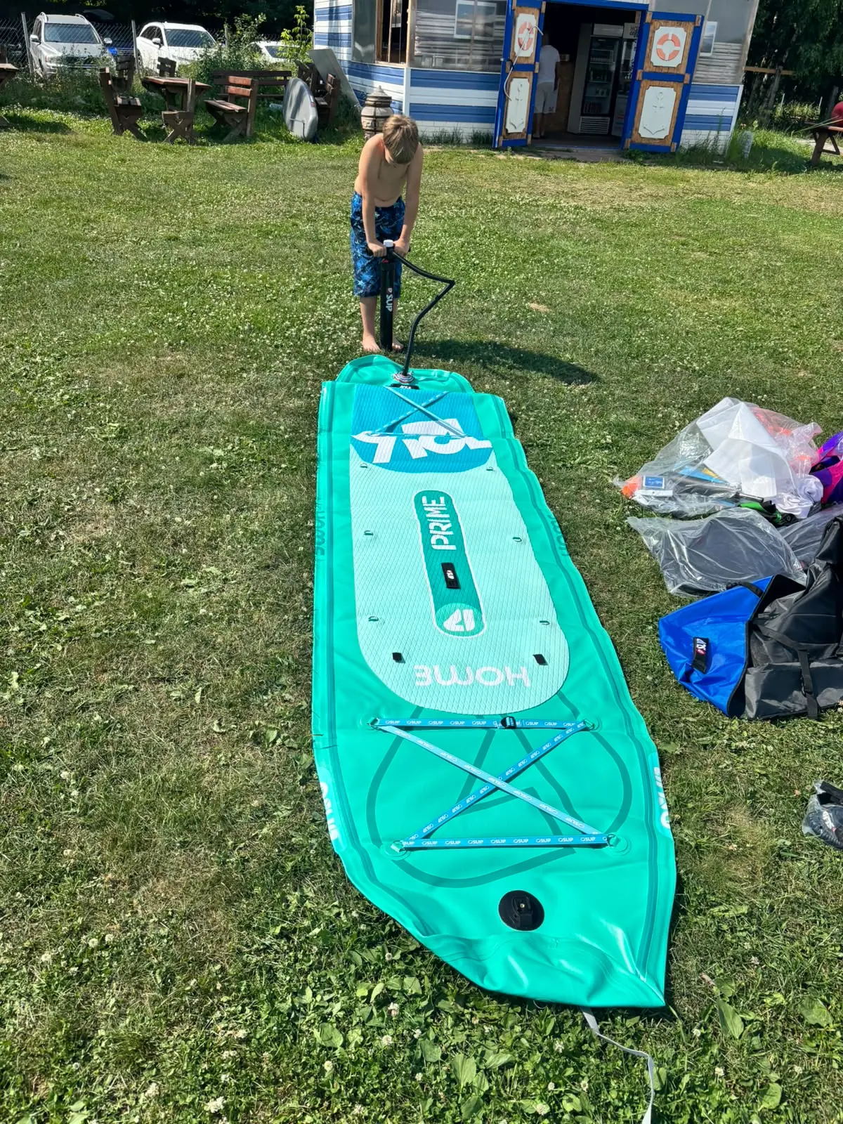SUP-доска PRIME Home 12'6 в прокате САМ ПРОКАТ